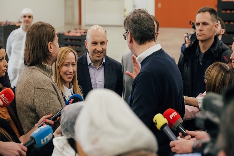 PREDSEDNIK ALEKSANDAR VUČIĆ U POSETI VRŠCU...