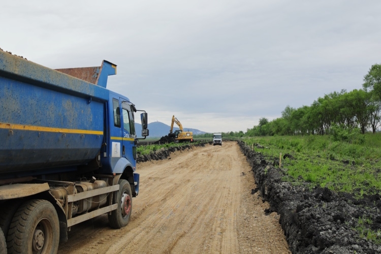 POČELA IZGRADNJA PRISTUPNE SAOBRAĆAJNICE ZA INDUSTRIJSKU ZONU SEVER...